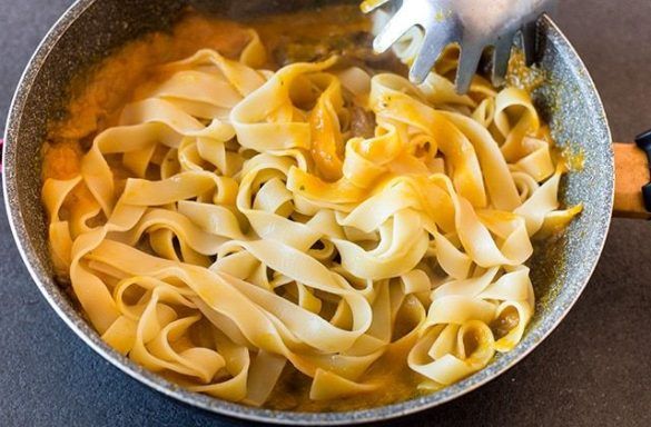 Pasta Con Zucca E Porcini 04