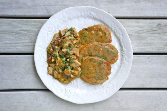 Scaloppine Di Seitan Con Funghi Porcini1