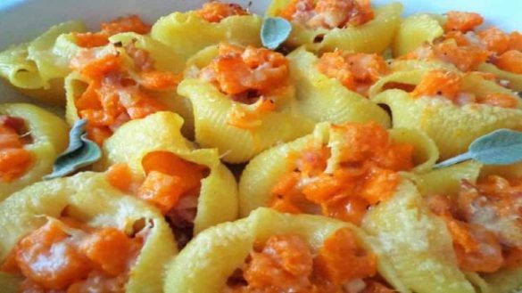 Conchiglioni Ripieni Di Zucca