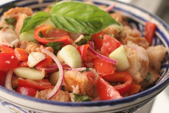 Panzanella Ricetta Vegan Biologica