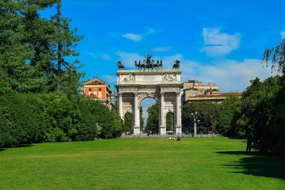 Parco Sempione Leggenda Dama Velata