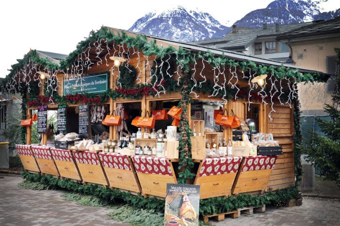 Marché Vert Noel di Aosta