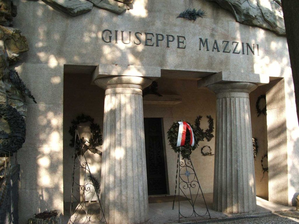 cimitero monumentale di staglieno giuseppe mazzini