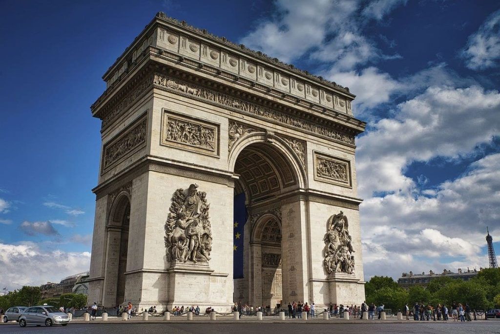 arco di trionfo cosa vedere a Parigi in 3 giorni