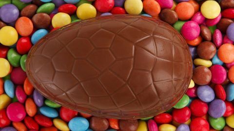 uovo di Pasqua di cioccolato