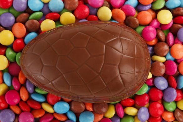 uovo di Pasqua di cioccolato