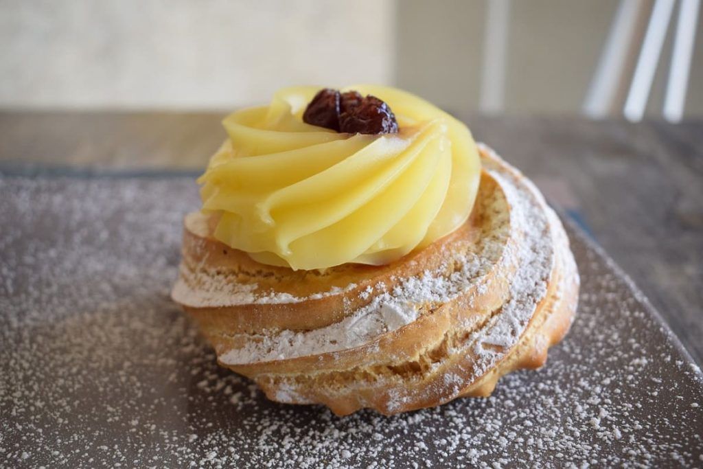 zeppole di san giuseppe dolce tipico del carnevale