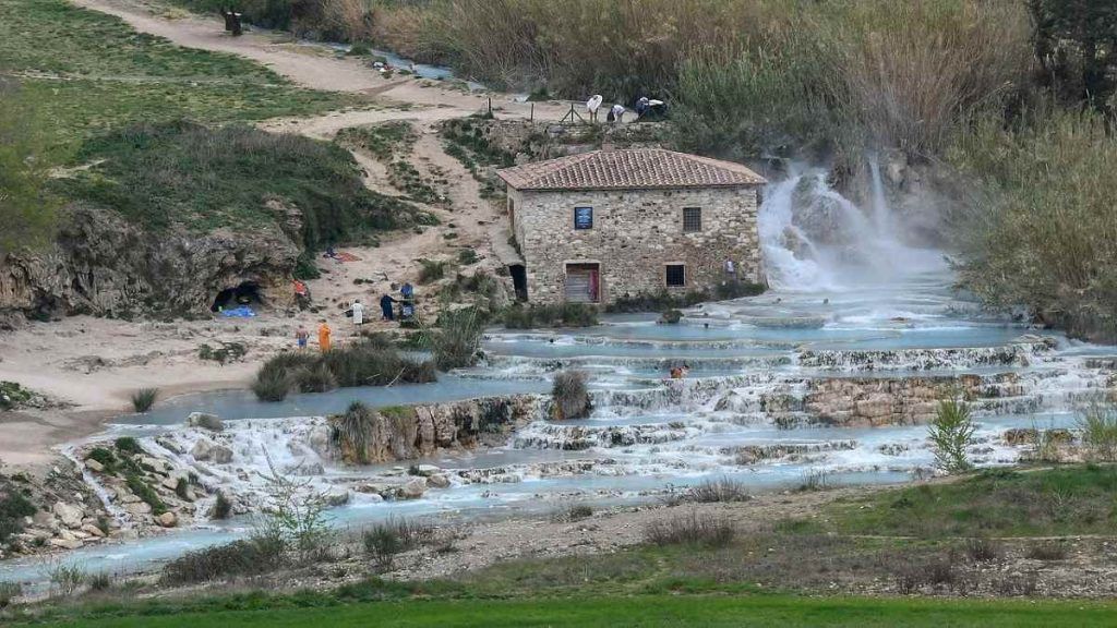 terme di saturnia cascate del mulino