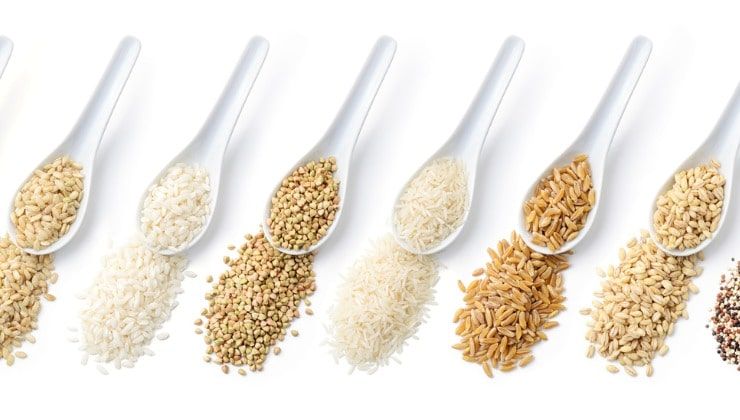 varie tipologie di riso