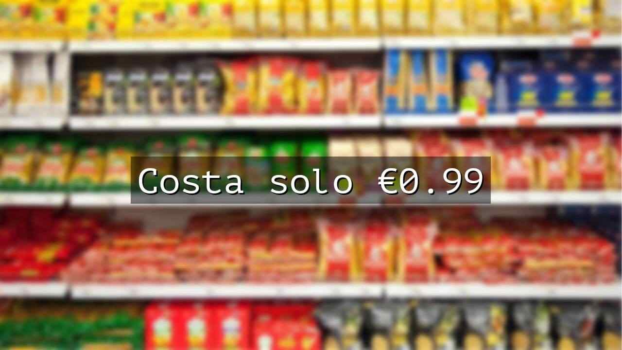 Questo marchio di pasta costa solo  €, contiene zero glifosato e  pesticidi