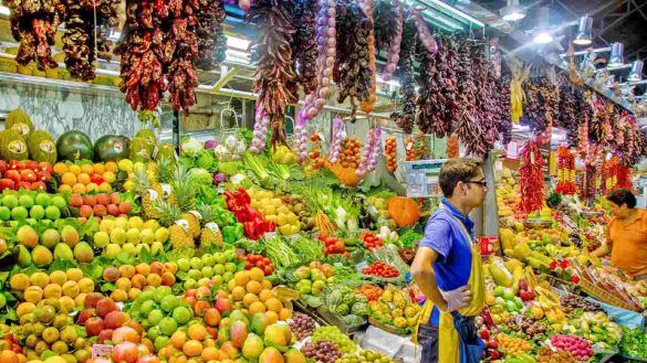 Boqueria, il mercato spagnolo dai mille colori