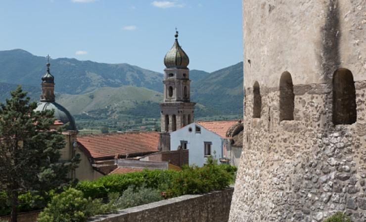 vista dal Castello Pandone di Venafro