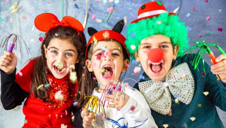 Bambini a carnevale