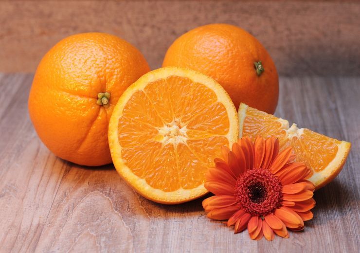 Buccia di arancia sulla maniglia