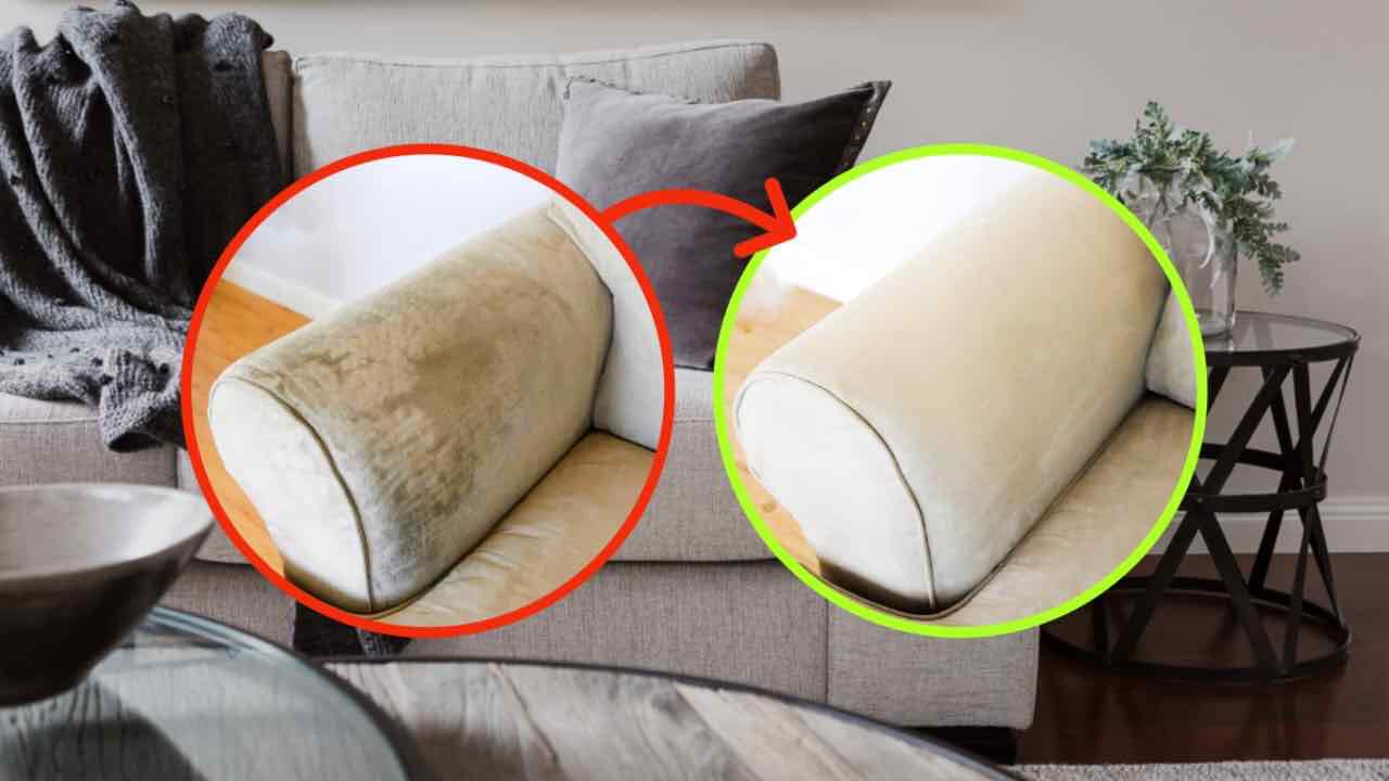Come pulire un divano in tessuto
