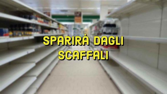 Sparisce dagli scaffali
