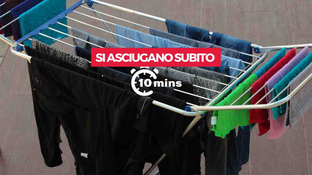 Vestiti stesi in casa, è questo il luogo giusto: si asciugano in 10 minuti