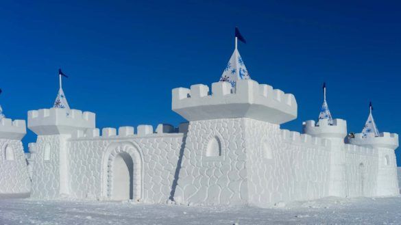 castello di neve