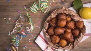 Cecamarini fritti di Carnevale