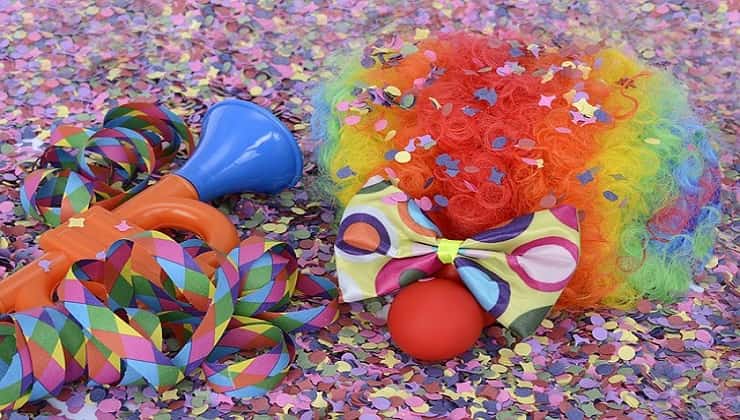 Coriandoli, addio festeggiamenti di carnevale