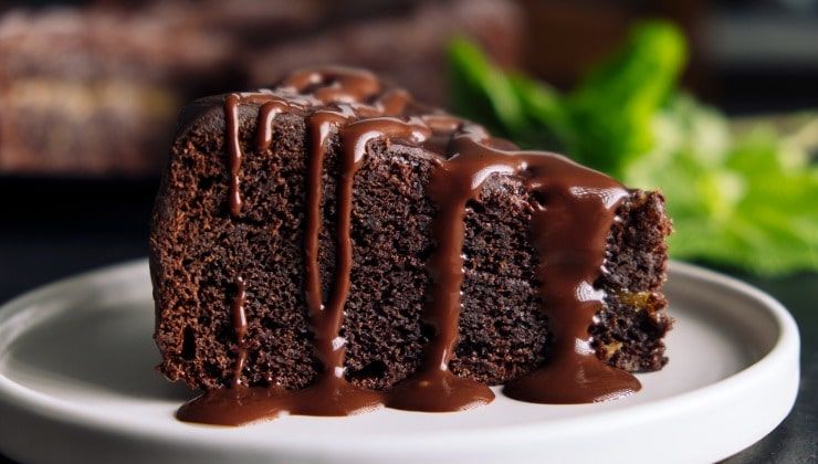 torta senza forno e farina al cioccolato