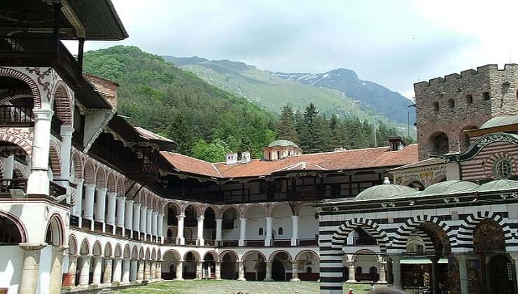 Monastero di Rila in Bulgaria 