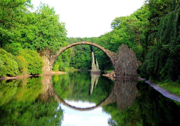 ponte del diavolo in sassonia