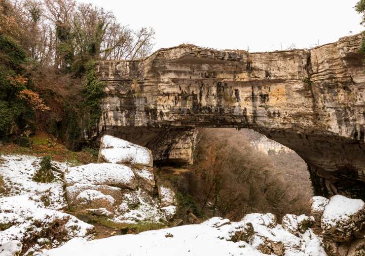 ponte naturale più grande d'Europa