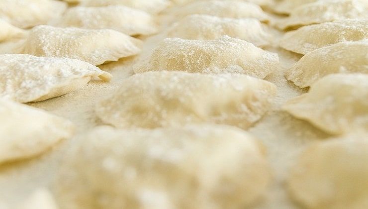 Ravioli di carnevale dolci