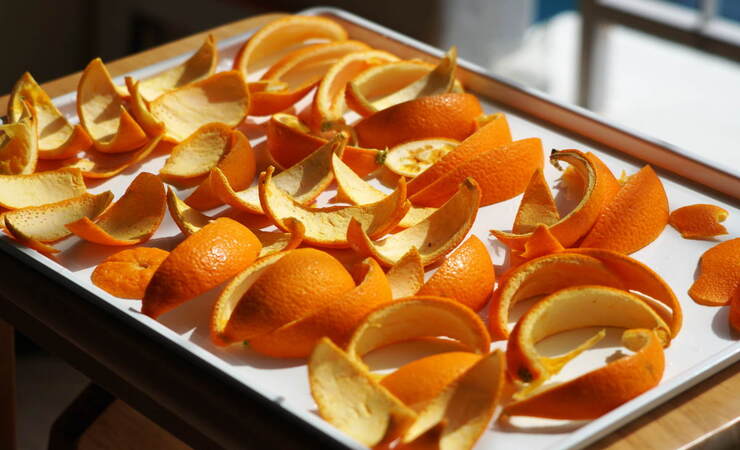 scorza d'arancia forno