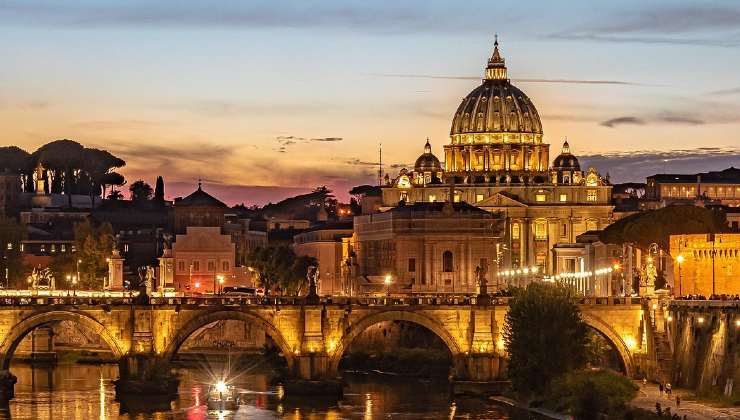 Tramonto su Roma 