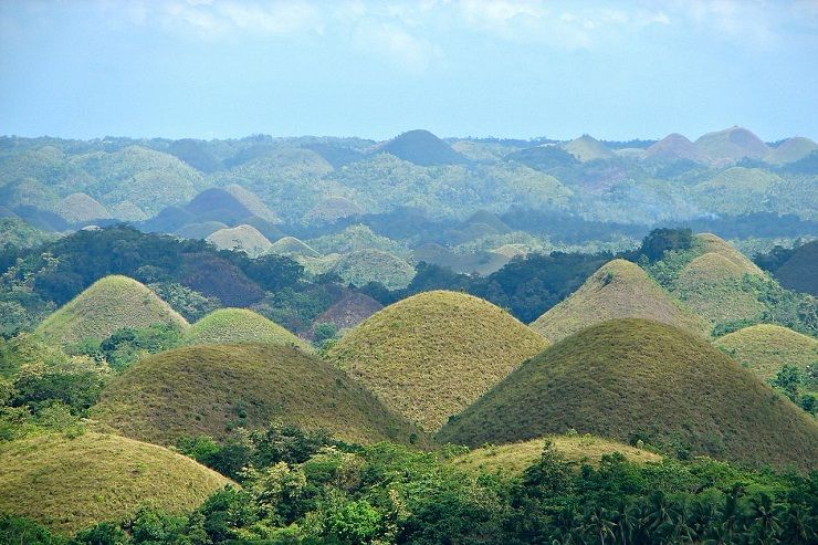 Colline di cioccolato di Bohol 