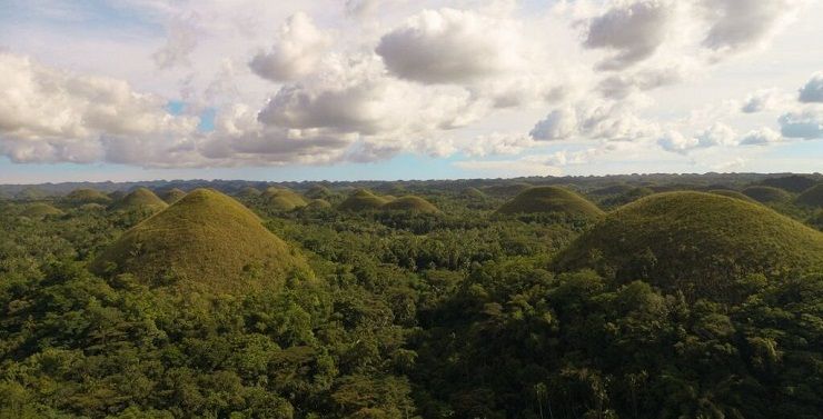 Colline di cioccolato di Bohol 