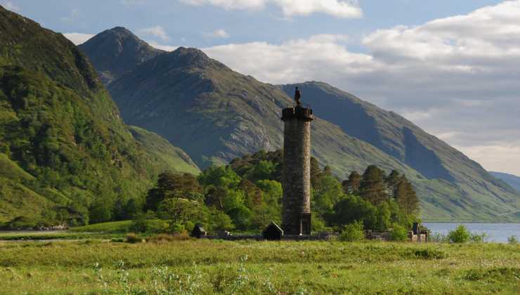 itinerario Cape Wrath Trail Glenfinnan