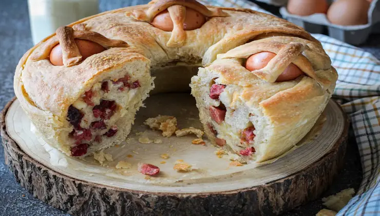 Pasqua in Campania casatiello