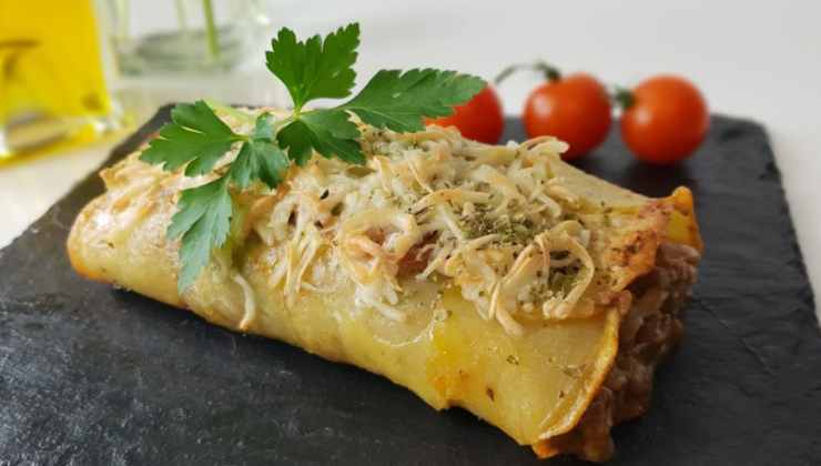 Rotolo di patate e carne