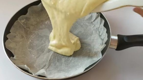 Torta alta in padella