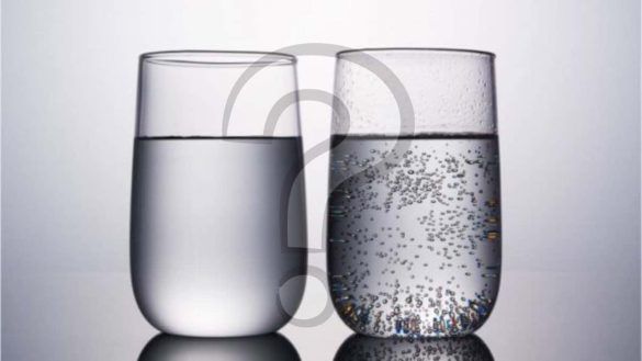 acqua naturale o frizzante