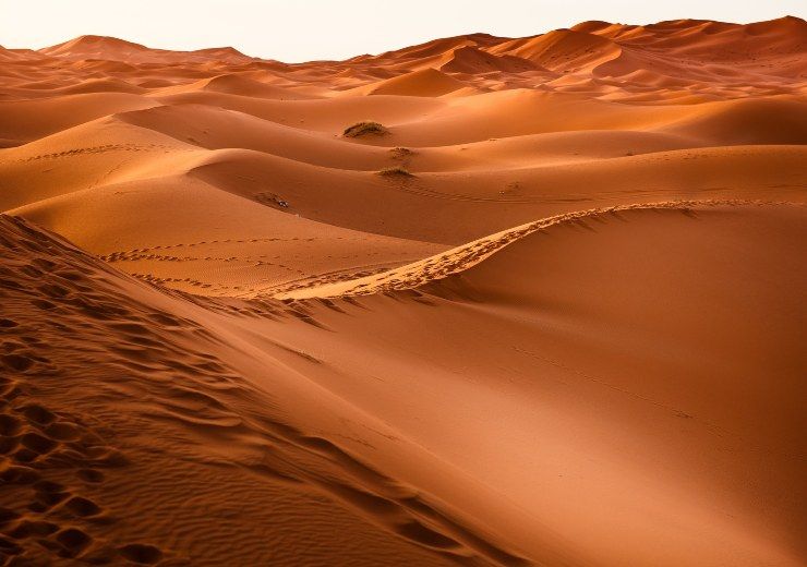 dormire nel deserto