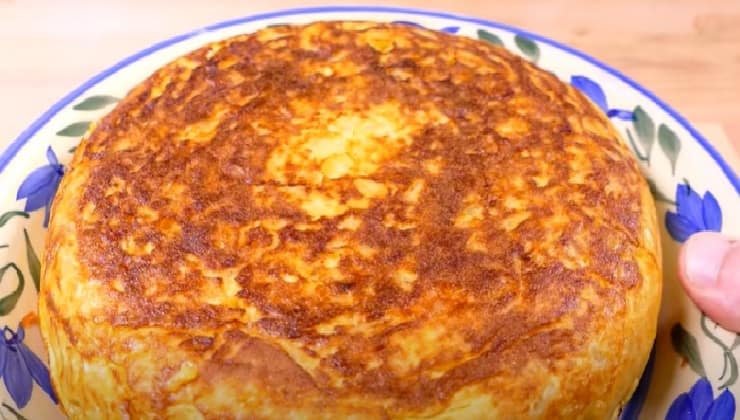 Frittata di patate spagnola