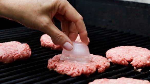 ghiaccio sulla carne