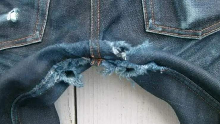 Jeans rotto 