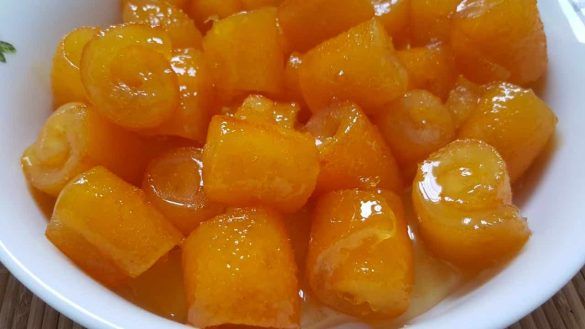 marmellata con scorze d'arancia