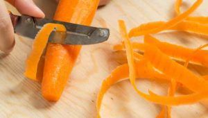 pelare le carote
