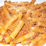 Piatto di pasta del carrettiere