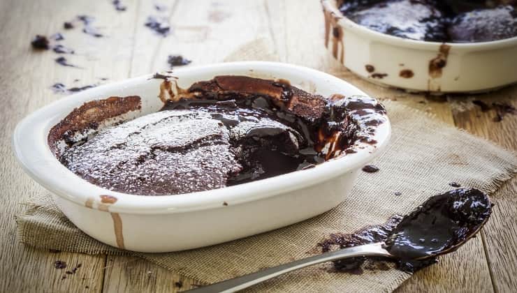 Terrina dolce delizioso fatto in casa 