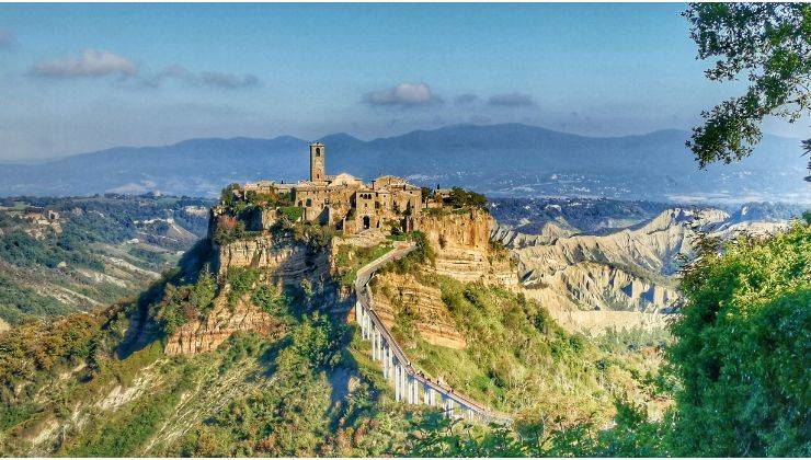 vista di Civita di Bagnoregio 