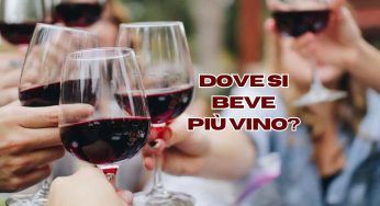 È questa la regione che detiene il primato dove si beve più vino in assoluto