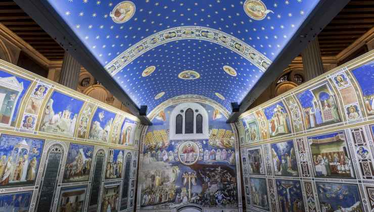 Stupenda Cappella italiana patrimonio dell'Unesco