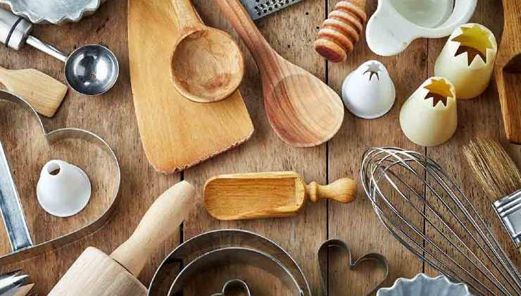 Gli utensili da cucina più sporchi